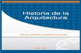 Historia de la Arquitectura - sistemaucem.edu.mxsistemaucem.edu.mx/.../LARQ313/historia_de_la_arquitectura.pdf · Mapa conceptual 4 Unidad 1 ... Arquitectura Paleocristiana. 55 ...