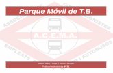 Parque Móvil de T - acemabcn.org 854.3 – Voith 854.3E Tipo Carrocero / Nº Puertas Castrosua / 3 Índice Parque Móvil T.B. - ACEMA . Serie 1700 ...