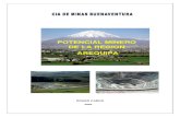POTENCIAL MINERO DE LA REGION AREQUIPA - | Mining …mining-peru.com/themes/foundation5/pdf/AREQUIPA201… ·  · 2017-11-29DE LA REGION AREQUIPA . 2 ... Pasco, Huancavelica, Cajamarca