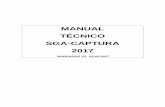 MANUAL TÉCNICO SGA-CAPTURA 2017 - Aplicaciones de …apliagri.castillalamancha.es/.../manual_tecnico_sga_v2_2017.pdf · Servicio de Sistema Integrado y Ayudas Directas Dirección