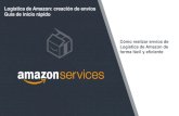 Logística de Amazon: creación de envíos Guía de inicio rápido · 1. Convierte tus listings a "Gestionado por Amazon" en Todo el inventario Creación de un envío en Seller Central