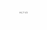 HL7 V3 - Facultad de Ingeniería · Principales Versiones del estándar HL7 Versión Unidad de información Tipo de Información Uso V 2.X Mensajes bajo archivos planos Ordenes