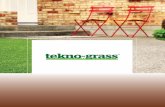 PASTO SINTÉTIC O - tekno-step.com · PASTO SINTÉTIC O El pasto sintético Tekno-Grass puede ser utilizado tanto para interior como exterior, además de brindar sensación de frescura