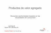 Productos de valor agregado - USAPEEC Méxicousapeec.org.mx/publicaciones/presentaciones/pdf/oportunidades_de... · Nuestro consumidor y la esencia de nuestra marca deben guiar nuestras