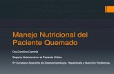 Manejo Nutricional del Paciente Quemado Hepato Nutri/PDFs... · Manejo Nutricional del Paciente Quemado . Dra Carolina Caminiti. Soporte Nutricional en el Paciente Crítico . 5. to