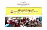 SUMMER CAMP - Academia Inglesa | servicios de formación ...academiainglesa.com/media/Summer-Camp-2017-Santurtzi.pdf · decorados. Songs: Comprensión y representación de un tema.