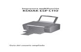 Impresora multifunción KODAK ESP C110resources.kodak.com/support/pdf/es/manuals/urg01182/C110...Seleccione Inicio > Panel de control > Hardware y sonido > Impresoras. 2. Haga clic