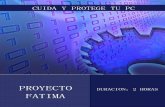 Cuida y Protege tu Pc - FATIMA - Universidad de Murciafatima.um.es/temarios/Cuida y Protege tu PC.pdf ·  · 2015-10-29configuración de Windows Update desde su ventana principal,