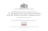 “Competencias Docentes en la Educación Superior”evirtual.uaslp.mx/Innovacion/Competencias/Documentos/CoDoES-Diplo... · Módulo Introductorio ... Unidad II: Flexibilidad y ...