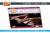 LIBRO + CD + DVD - Méthodes, cours, vidéos... pour ... · acompañado de un DVD Video y de un CD Audio, completo y eficaz. ... El blues Las corcheas Estudio sobre los arpegios Los