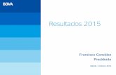 Resultados 2015 - bbva.com · 3 de Febrero de 2016 ... reputación crediticia o solvencia de nuestros clientes, ... HSBC// Perú: BCP, Interbank, Scotiabank// Argentina: Banco Galicia,