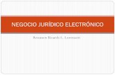 NEGOCIO JURÍDICO ELECTRÓNICO · negocio jurÍdico electrÓnico . caracterizaciÓn 2 m.sc. viviana vega 27/04/2015