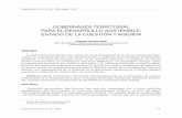 GOBERNANZA TERRITORIAL PARA EL DESARROLLO …boletin.age-geografia.es/articulos/46/02-GOBERNANZA.pdf · 13 Gobernanza territorial para el desarrollo sostenible: estado de la cuestión