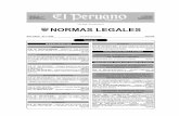 Cuadernillo de Normas Legales - gacetajuridica.com.pe · Nº 189-2010-MINAM Lima, 6 de octubre de 2010 Visto, el Oﬁ cio Nº 384-2010-SERNANP-J del Servicio ... Zona Reservada Lomas