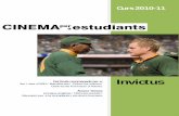 Invictus - Cinema per a estudiants · 1- the story of invictus 2- who is who in the film 3- nelson mandela’s biography 4- the origins of rugby football 5- match sports words with