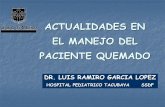 ACTUALIDADES EN EL MANEJO DEL PACIENTE …pediatrasyucatan.org.mx/docs/presentaciones/actualidades_en_el... · pacientes quemados egresos 2009 uciq 122 quemados intermedios 105 c.basicos