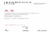 IBERMÚSICA I7/I8€¦ ·  · 2018-03-13de los años sesenta del pasado siglo. ... reflexivo tema introducido por el clarinete y trompeta, muy característico de Martinů y, ...