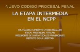 LA ETAPA INTERMEDIA EN EL NCPP - Portal del Ministerio ... · Asegurar un adecuado ejercicio del derecho de defensa. ... citará al Ministerio Público y a los demás sujetos procesales