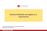 Sostenibilidad energética y regulación - comillas.edu sostenibilidad desde el punto de vista de la ... CTC's ... cubrir los costes de explotación no recuperados con los