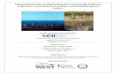 Interacciones entre la Fauna Silvestre y la Energía Eólica …cdn.iic.org/sites/default/files/documents/pub/es/resumen...Energía Eólica y Biodiversidad en Argentina WEST, Inc.