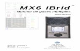 MX6 iBrid - pce-iberica.es · Directiva/Código Marca de certificación Norma ... concentración de pentano o metano equivalente al 25%-50% de toda la escala de ... Chassis Battery