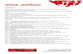 Anna Moliner cast - Yolanda Fuster | Agente de actores y …yolandafuster.com/wp-content/uploads/2017/01/Anna-M… ·  · 2017-01-121990-2000 -Piano y solfeo en el conservatorio