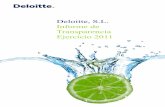 Deloitte, S.L. Informe de Transparencia Ejercicio 2011 ·  · 2018-04-22los que se encuentran servicios de gestión de riesgos, de consultoría, asesoramiento fiscal, asesoramiento