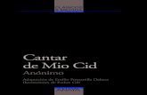 Cantar de Mio Cid, edición adaptada (capítulo 1) · 9 Introducción El Cantar del Mio Cid ElCantar de Mio Cid esbuenamuestradeloquedecimos.La obrarecrealibrementealgunosdelossucesoshistóricosmás