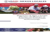 Diagnóstico de Agua y Cambio Climático del Municipio …nexoslocales.com/wp-content/uploads/2016/04/DX-ACC-Todos-Santos...Este documento es un informe de diagnóstico de agua y ...