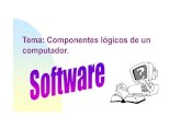 Tema: Componentes lógicos de un computador. - galeon.comgaleon.com/auditoriaycont/3adsst.pdf · ... Componentes lógicos de un computador ... Sistema jerárquico de Windows. ...