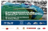 Universidad Católica de Murcia - csd.gob.es · CEU 2016 – Universidad Católica de Murcia Boletín 0 – VOLEY PLAYA La playa donde se celebrará el Campeonato está situada frente
