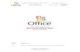 Manual de contenidos: Microsoft Office 2007 · Keys : Microsoft Excel 2007, Microsoft PowerPoint 2007, Microsoft Word 2007 . MANUAL DE MICROSOFT OFFICE 2007  ... INTERFAZ ...