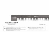Manual de Usuario Manual en PDF - :: Casa Veerkamp · Aunque nuestros productos en teclado han provisto una diversa selección de sonidos tales como piano, cuerdas, y ... (p. 9).