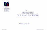 Departament d’Enginyeria 3.1 31 Mecànica i MODELADO …cad3dconsolidworks.uji.es/CAD3DSW1_T3_Estandar.pdf · Introducción Las piezas estándar tienen gran importancia Mdld ldi