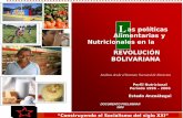 Las políticas Alimentarias y Nutricionales en la ... · Simón Bolívar 95.985 15.800 71.844 9.508 8.737 8.865 8.541 8.035 7.808 8.227 6.468 5.655 8.341 4 ... Norma COVENIN 4070