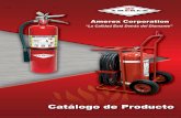 Amerex Corporationamerex-fire.com/upl/downloads/library/product-catalog-spanish.pdf · ANSI/UL Cumple con los Estándares de la NFPA 10 ISO-9001 / ISO-14001 Certificado LISTADO POR