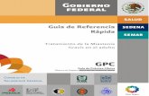 Guía de Referencia Rápida - isssteags.gob.mx · Tratamiento de la Miastenia Gravis en el Adulto 2 10 G700 Miastenia Gravis GPC Tratamiento de la Miastenia Gravis en el adulto ISBN