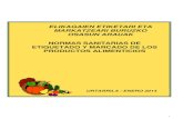 Norma de etiquetado y marcado de salubridad de los ... Norma de etiquetado y marcado de salubridad de los productos alimenticios en España y en la Unión Europea Begoña de Pablo