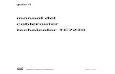 manual del cablerouter technicolor TC7230 · Los servicios de acceso a Internet ofrecidos habitualmente proporcionan una dirección IP pública para asignar al router. Con este ...