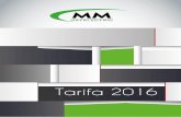 Tarifa 2016 - MM Datalectric 2016 V2.pdf · OCB/ Organizador de cables PC gris M25 de 2,5m 14,08 1 1 OCBH Herramienta para organizador de cables 3,06 1 1 3 6 2. Datalectric. ...