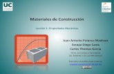 Materiales’de’Construcción’ - ocw.unican.es · Lección’3.’Propiedades’Mecánicas’ Materiales’de’Construcción’ Juan’Antonio’Polanco’Madrazo’ SorayaDiegoCavia