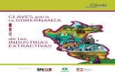 CLaVeS para la GoBerNaNza - Publish What You Pay · Nacional del Perú N° 2015-05053 1ra. Edición Tiraje: ... acceso a información clara y transparente por parte de la sociedad