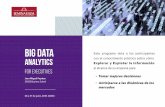 imagen big data 3 1seminarium.com.mx/wp-content/uploads/2018/03/Big_Data_Analytics... · Fundamentos de “Data Analytics ... selección del algoritmo y optimización de ... asesora