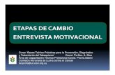Etapas y entrevista motivacional 2014 - msp.gub.uy y... · ETAPAS DE CAMBIO ENTREVISTA MOTIVACIONAL Curso “Bases Teórico-Prácticas para la Prevención, Diagnóstico y Tratamiento