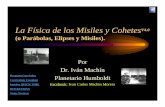 La Fisica de Misiles y Cohetes - tayabeixo.org Fisica de Misiles... · La Física de los Misiles y Cohetes OBJETIVO: • Plantear cuestiones entorno a la física de los cohetes y