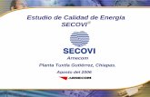 Estudio de Calidad de Energía SECOVI de Calidad de Energia Ejemplo.pdf · Introducción 1 Se realiza el presente Estudio de Calidad de Energía en ARNECOM (Planta Tuxtla Gutiérrez)