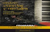 CICLO DE CONCIERTOS PROMOCIONALES · Solista: JESÚS ORTEGA MARTÍNEZ Guitarra. Conciertos Promocionales 13 DE NOVIEMBRE, 19,00 h. AUDITORIO DEL ... Carlo Marchione, Carles Trepat,