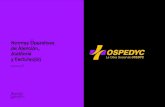 Normas Operativas de Atención, Auditoría y Facturación Operativas OSPEDYC.pdf · normas Operativas de atención, auditoría y Facturación i 3 de la prestación de que se trate.