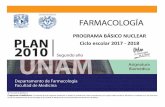 PROGRAMA BÁSICO NUCLEAR Ciclo escolar 2017 - 2018farma.facmed.unam.mx/wp/wp-content/uploads/2017/09/plan_2010_SE… · Wong Chong Rosa María (tema de Quimioterapia antiinfecciosa).