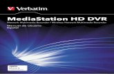 MediaStation HD DVR - verbatim-europe.com€¦ · Ejecución del software j 32 ... Todos los procedimientos de este manual pueden desempeñarse utilizando los botones del mando a